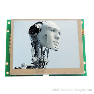 8-inch TFT LCD module, supports multi-page DDRAM hardware acceleration, USB port
